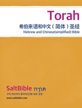 Torah - Hebrew and Chinese(simplified) Bible 표지 이미지