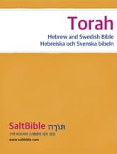 [체험판] Torah - Hebreiska och Svenska bibeln 표지 이미지