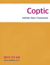 Coptic : Sahidic New Testament 표지 이미지