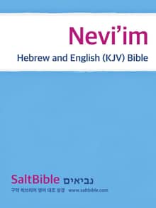Nevi’im - Hebrew and English (KJV) Bible