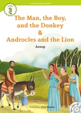 The Man, the Boy, and the Donkey & Androcles and the Lion 표지 이미지