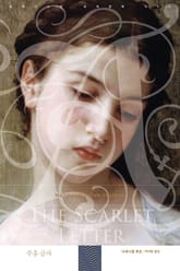 주홍 글자 표지 이미지