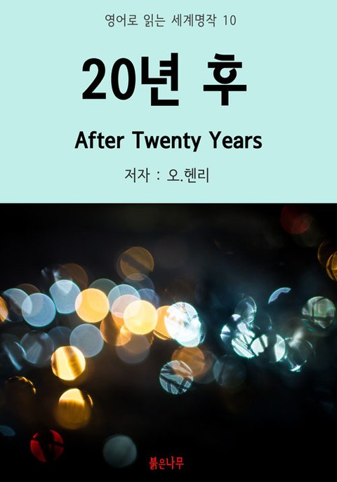 20년 후 After Twenty years 표지 이미지