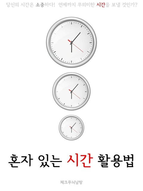 혼자 있는 시간 활용법 표지 이미지