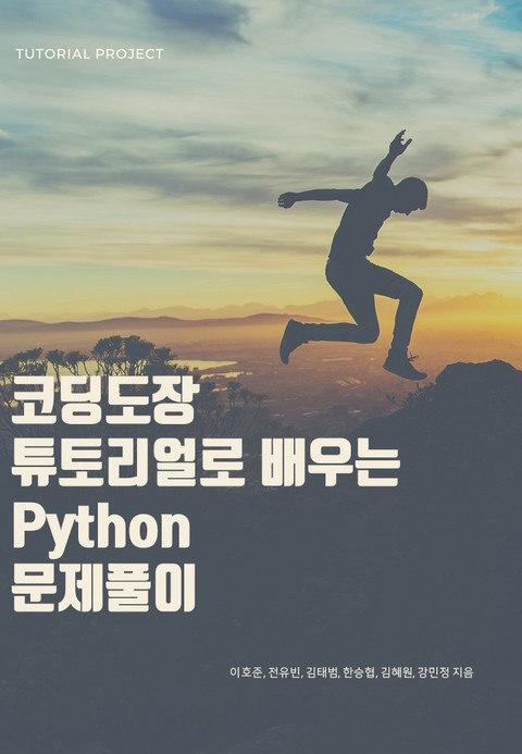 코딩도장 튜토리얼로 배우는 Python 문제풀이 표지 이미지