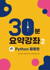 30분 요약 강좌 시즌2 : Python 데이터분석 활용편 - Python, Numpy, Pandas, Visualization, Crawling 30분 요약강좌! 표지 이미지