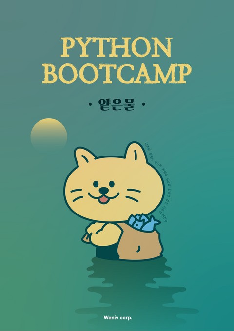 Python bootcamp - 얕은물 표지 이미지