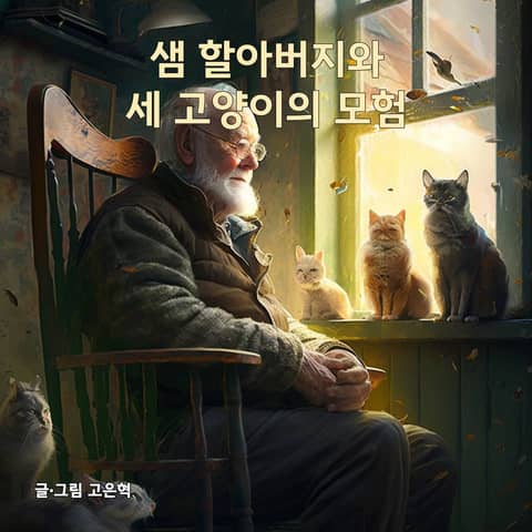 샘 할아버지와 세 고양이의 모험 표지 이미지