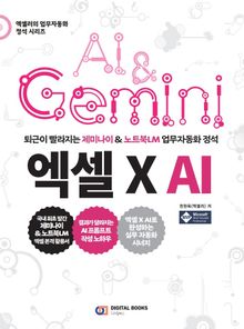 퇴근이 빨라지는 제미나이 & 노트북LM 업무 자동화 정석 엑셀 X AI