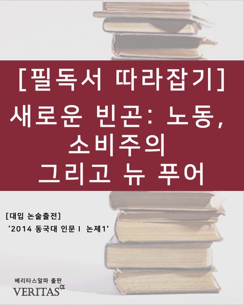 [필독서 따라잡기] 새로운 빈곤: 노동, 소비주의 그리고 뉴 푸어 표지 이미지