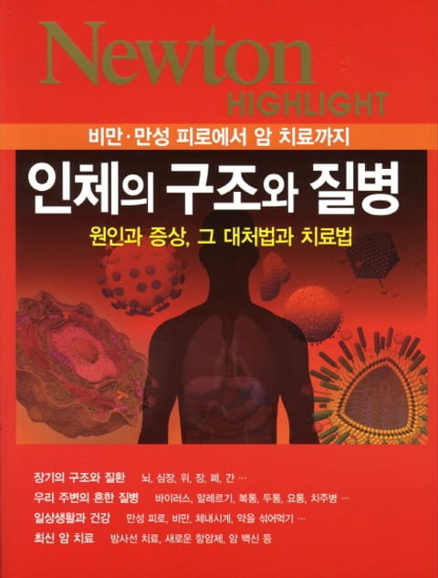 인체의 구조와 질병 표지 이미지