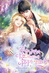 악당 남편과 이혼하려는데, 아이가 생겼다 표지 이미지