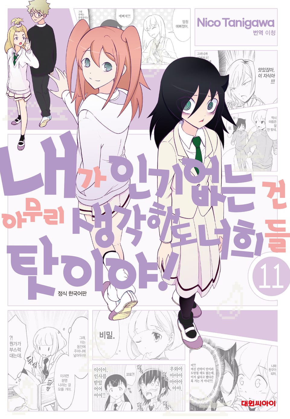 내가 인기 없는 건 아무리 생각해도 너희들 탓이야! 11권