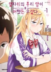 옆자리의 후리 양이 어쨌든 무섭다 표지 이미지