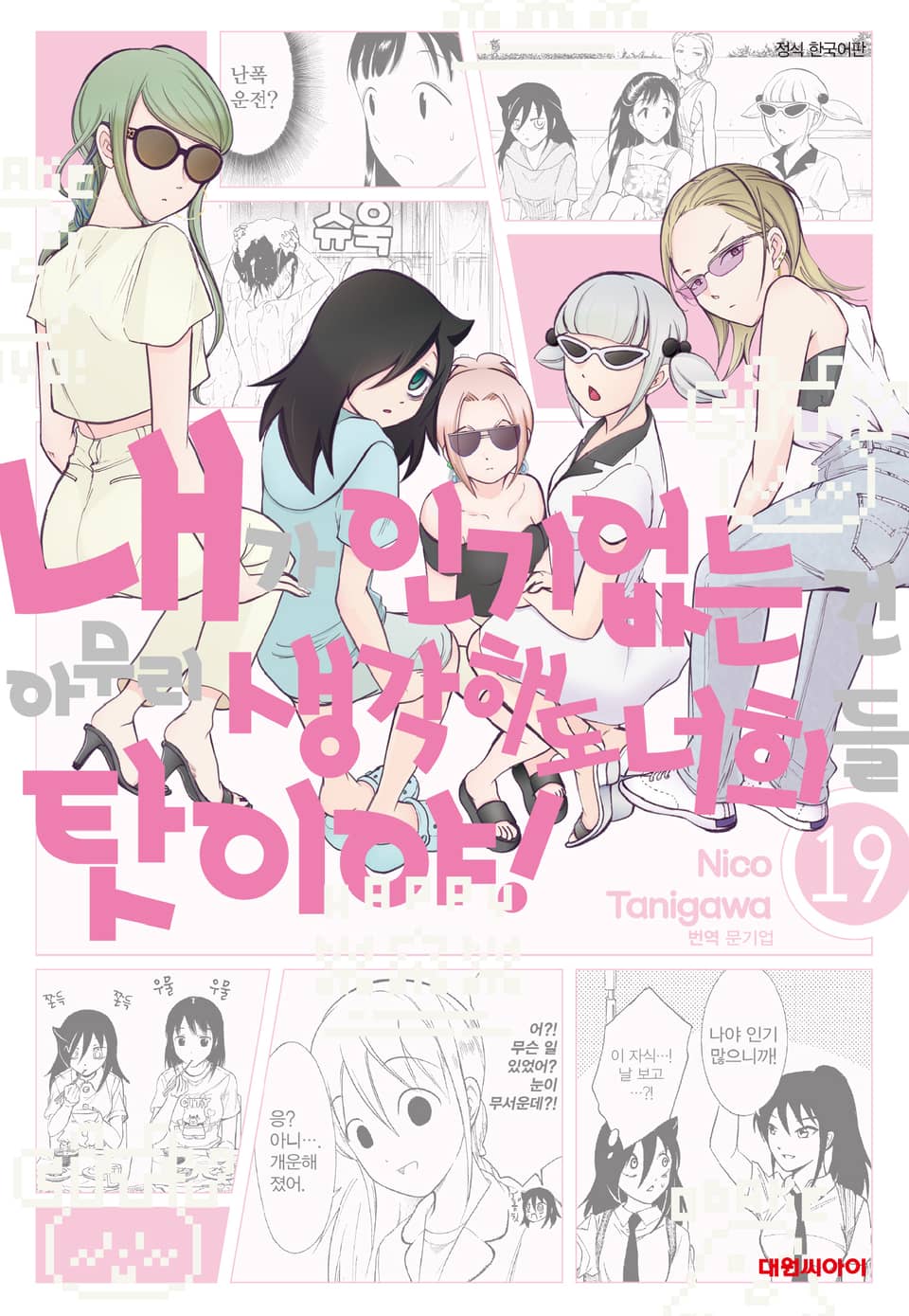 내가 인기 없는 건 아무리 생각해도 너희들 탓이야! 19권