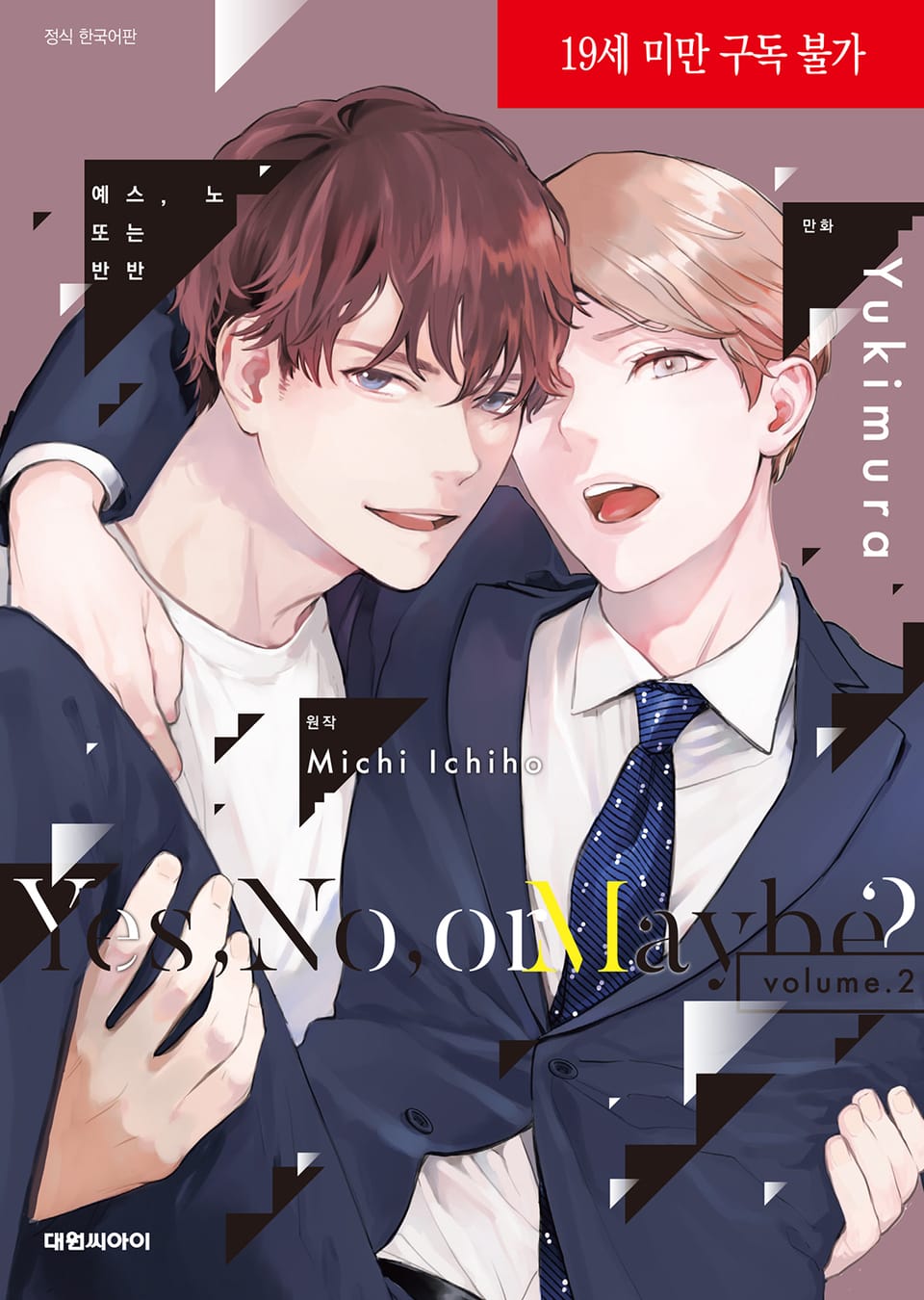 [비애] 예스, 노 또는 반반 2권 표지 이미지