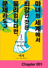 마녀의 세계에서 최강인 것은 물리입니다만, 문제라도? 표지 이미지