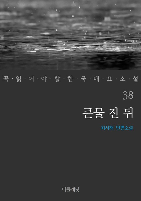 큰물 진 뒤 (꼭 읽어야 할 한국 대표 소설 38) 표지 이미지