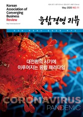 융합경영 리뷰 2020년 5월 표지 이미지