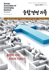 융합경영 리뷰 2020년 8월 표지 이미지