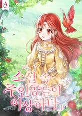 소설 속 주인공들이 이상하다 표지 이미지