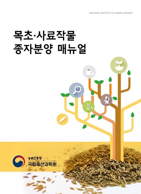 목초, 사료작물 종자분양 매뉴얼 표지 이미지