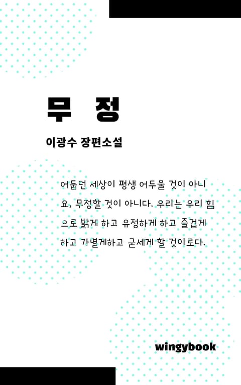 무정 표지 이미지