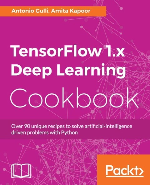 TensorFlow 1.x Deep Learning Cookbook 표지 이미지