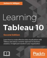 Learning Tableau 10 2E 표지 이미지
