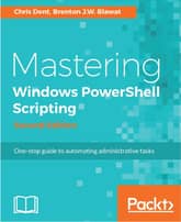Mastering Windows PowerShell Scripting 2E 표지 이미지