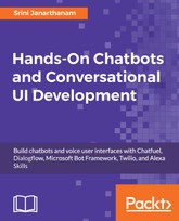 [체험판] Hands-On Chatbots and Conversational UI Development 표지 이미지