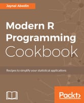 [체험판] Modern R Programming Cookbook 표지 이미지