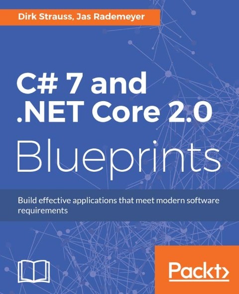 [체험판] C# 7 and .NET Core 2.0 Blueprints 표지 이미지