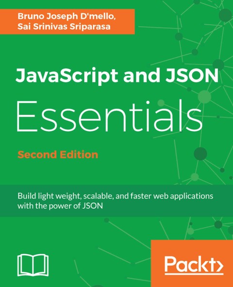 JavaScript and JSON Essentials - Second Edition 표지 이미지
