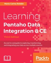 [체험판] Learning Pentaho Data Integration 8 CE Third Edition 표지 이미지