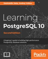 [체험판] Learning PostgreSQL 10 Second Edition 표지 이미지