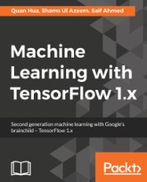 [체험판] Machine learning with TensorFlow 1.x 표지 이미지