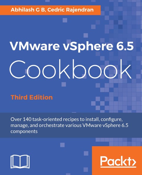 [체험판] VMware vSphere 6.5 Cookbook Third Edition 표지 이미지