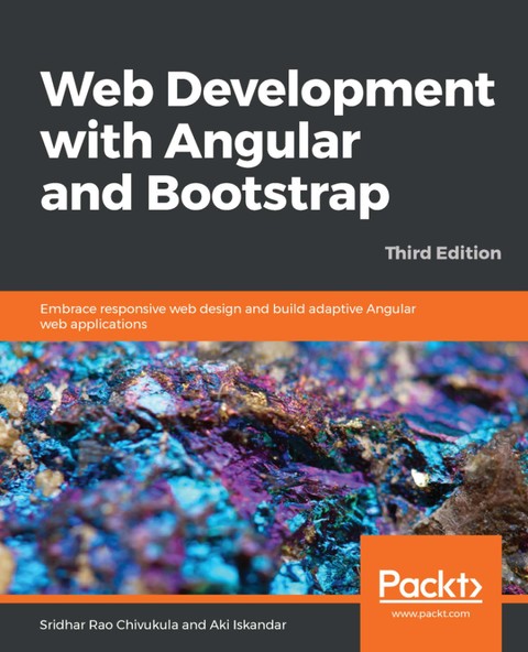 Web Development with Angular and Bootstrap Third Edition 표지 이미지