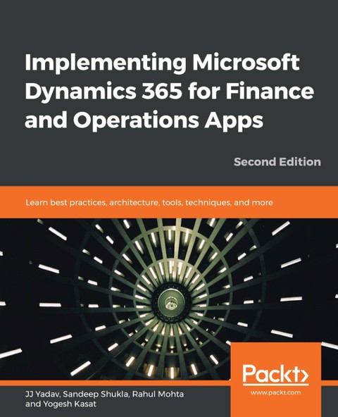 Implementing Microsoft Dynamics 365 for Finance and Operations Apps Second Edition 표지 이미지