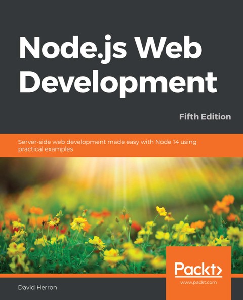 Node.js Web Development Fifth Edition 표지 이미지