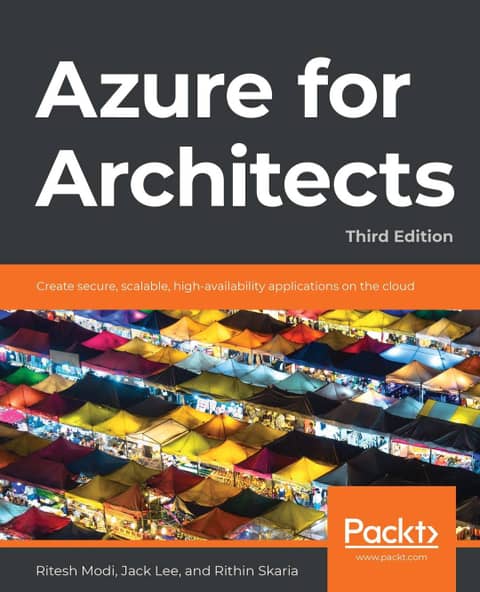 Azure for Architects Third Edition 표지 이미지