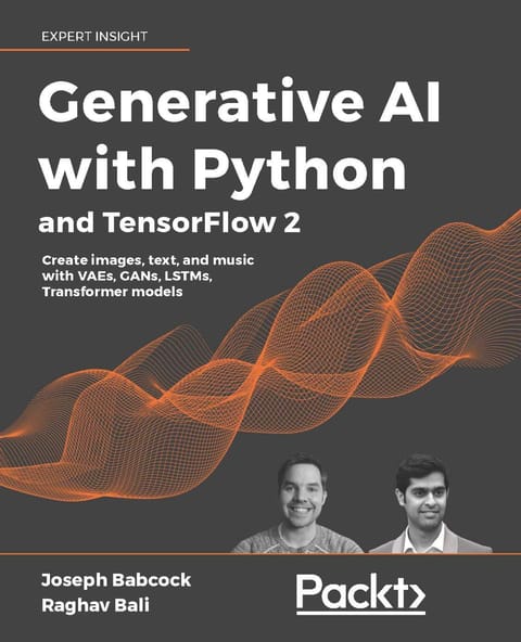 Generative AI with Python and TensorFlow 2 표지 이미지