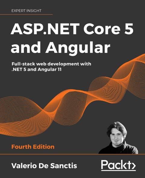 ASP.NET Core 5 and Angular Fourth Edition 표지 이미지
