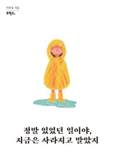 정말 있었던 일이야, 지금은 사라지고 말았지 표지 이미지