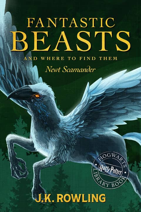 Fantastic Beasts and Where to Find Them (Hogwarts Library book) 표지 이미지