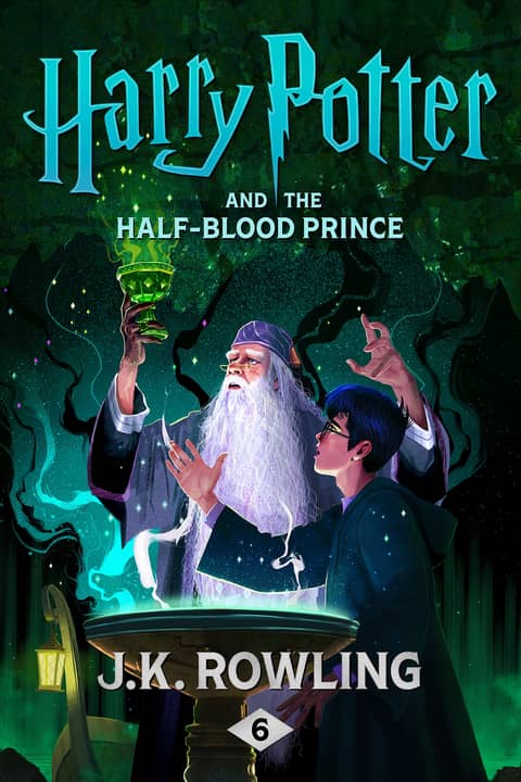 Harry Potter and the Half-Blood Prince 표지 이미지