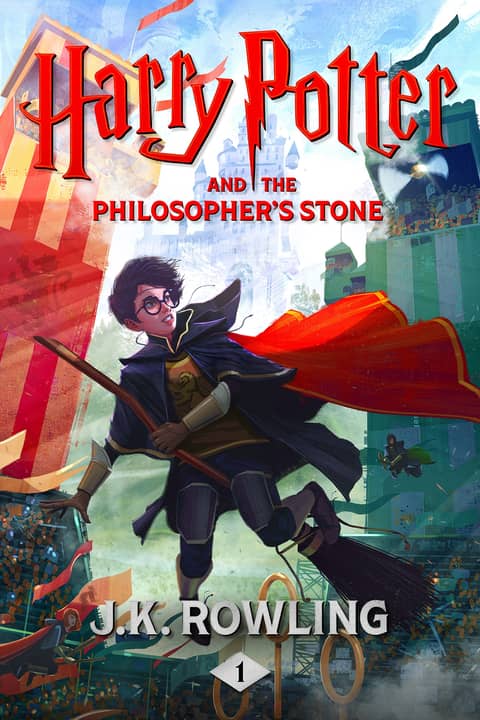 Harry Potter and the Philosopher's Stone 표지 이미지