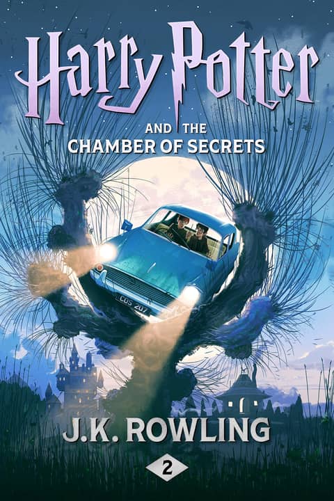 Harry Potter and the Chamber of Secrets 표지 이미지