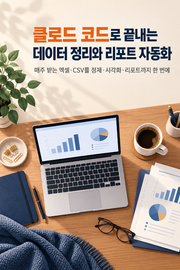 클로드 코드로 끝내는 데이터 정리와 리포트 자동화